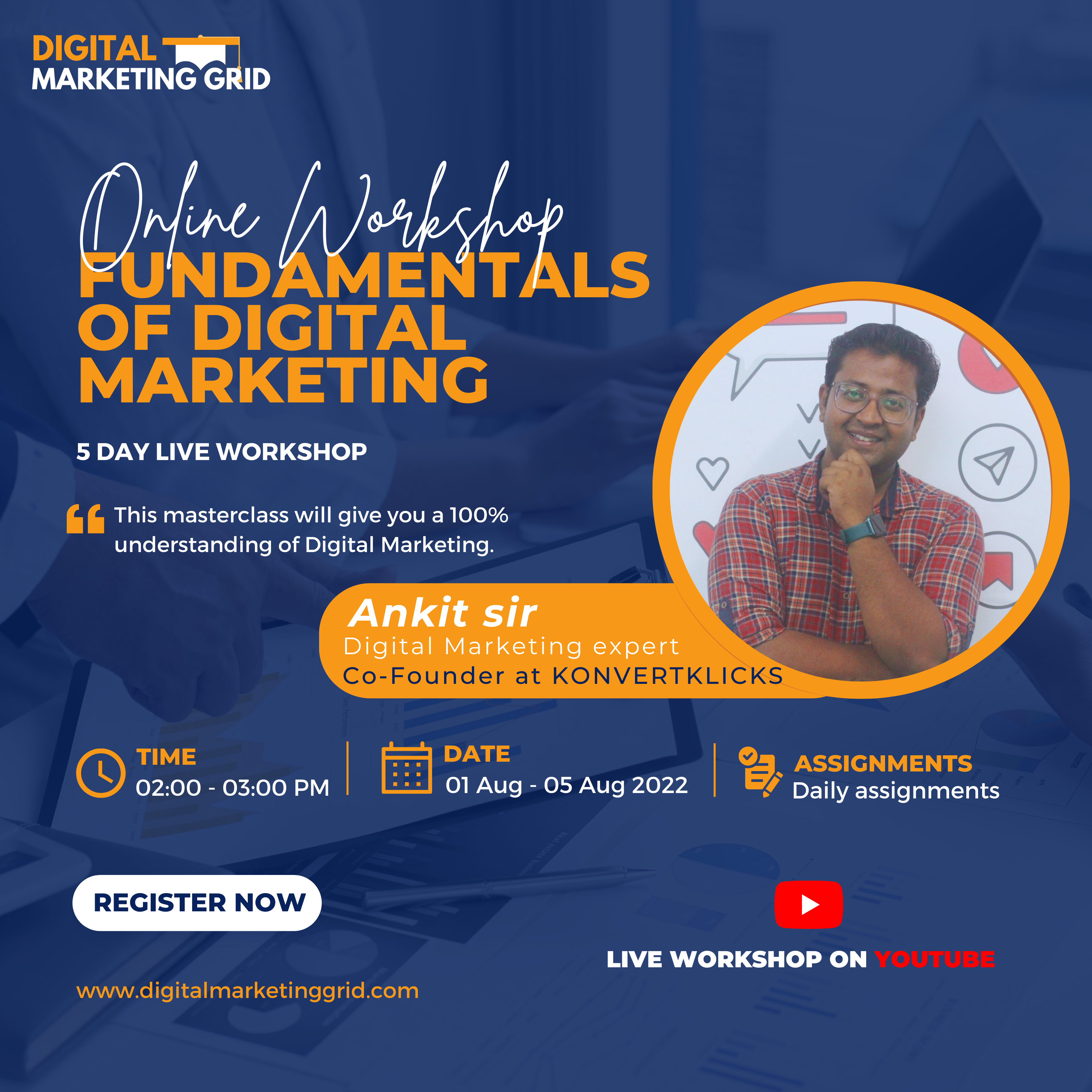 Online Digital Marketing Workshop
